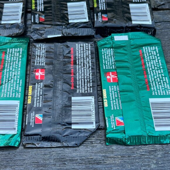 Coca Cola Collectors Cards Lot of 6 Series 1 and 2 1993 1994 Sealed packs caps - Picture 8 of 8